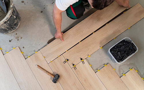 Plattenlegen & Bodenverlegung - Leistungen - bau-konstrukt.de